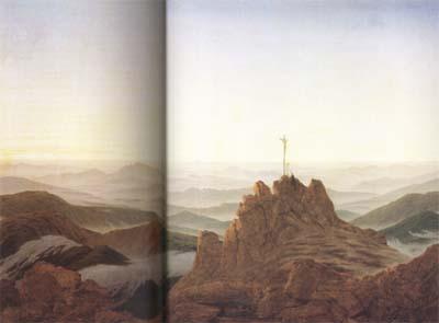 Caspar David Friedrich Morning in the Riesengebirge (mk10) oil painting image